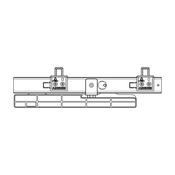 guidance rail, assembly, left, L=250mm