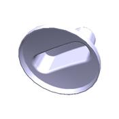 knob, black
