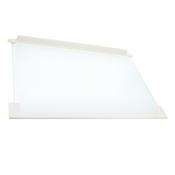 Glass shelf,complete,silkscreened,477x320mm image