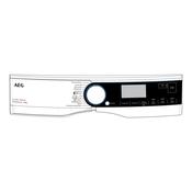 control panel, white, AEG, DE image