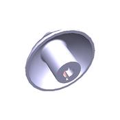 knob, black