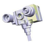 gas tap,dual,burner,d=0,57 20Mbar