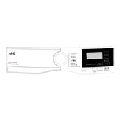 control panel, white, AEG, DE image
