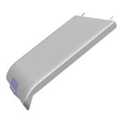cover, complete, white/silver