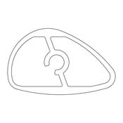 handle profile,round,metal,inox, 1772