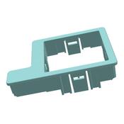 Frame, grey, button, for UI 40,5x56,7