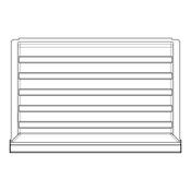 vegetable box, complete, neutral, 7902, 600x210mm