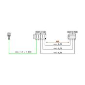 harness,motor,main electronic board,J2,960+930mm