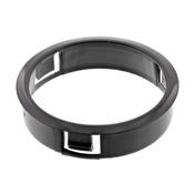 covering ring, knob, black