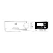 control panel,white,AEG,L7WEG841R,EN image