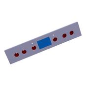 control panel, inox, AEG image
