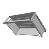 Box freezer, complete, neutral, 7902,547x159.5mm