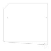 drop tray, complete