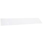 Plinth, white, adjustable type,