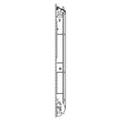 front glass, inox, 594x471mm