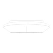 indicating plate,thermostat,white,0-250 MO