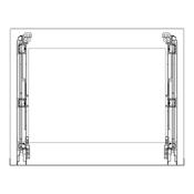 front glass, black, Electrolux, 596x466mm