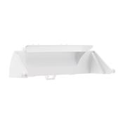 handle, control panel, white