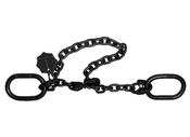 Safetex 1-leg chain sling with shortening hook locked