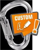 Skylotec SNAPPY WG        Carabiner HMS, AL Twist Gate, silver image