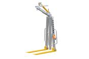 Boscaro Galvanized manual balancing pallet fork with adjustable pins image