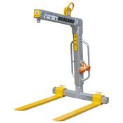 Boscaro Galvanized telescopic automatic balance pallet fork