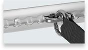 Safetex Airline Track Aluminum Half-Round Profile