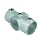 Doughty Pipeclamp Two Socket Crossover