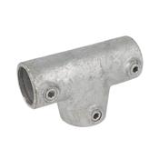 Doughty Pipeclamp Angled Two Socket Tee 4-10 Degree