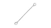 Safetex rigging ropes according to EN 13414 with 2 special thimbles