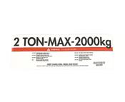 CM Capacity Label 2 Ton (V2)