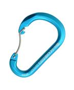 Kong - Aluminum Carabiner Paddle Wire Bent Gate - Bent Shackle (5 Units)