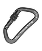 Kong - Aluminum Carabiner Heavy Duty Screw - Completely Black (5 Units)