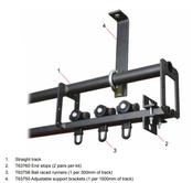 Doughty Stage Curtain Track/SixTrack Kit - Walkalong System