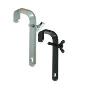 Doughty 50mm Hook Clamp (Steel) - Straight End