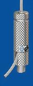 Reutlinger Holder Type 25V M8, knurled with Safety Nut