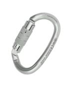 KONG - Steel carabiner OVALONE DNA twistlock (5 units)