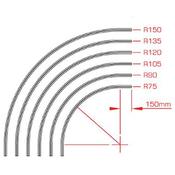 Doughty Studio Rail 60 - Curved Section