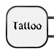 LED Square Tattoo Sign