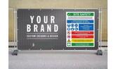 Site Safety Fence Banner