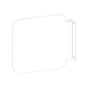 Round Corners Projecting Double Sided Sign
