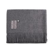 Mid-Grey Natural Throw