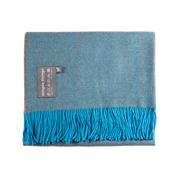Herringbone Azure-Grey Throw image