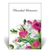 Floral Memorial Card - FM07 image
