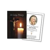 Single Memorial Card - SR01