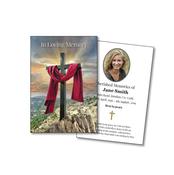 Single Memorial Cards - SR17