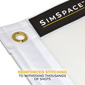 Sim Space DIY Impact &amp; Noise Absorbing Foam Screen - 5 x 3 metres / No