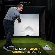 Sim Space DIY Double Sided Impact Screen - 5 x 3 metres / No image