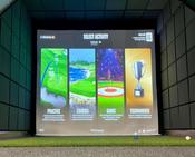 GTS Ultra custom made Golf Simulator Impact Screen - 5m x 3.1m / Yes - With Angle Irons image