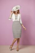 Condici Dress with jacket - Cream Cedar image
